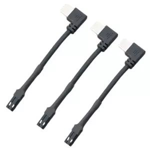 인씨네 오토바이 배달대행 휴대폰 자석 방수 케이스 교체 수리용 기역자 갤럭시 C타입 충전젠더 3개셋트