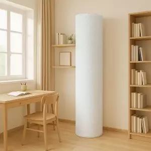 에어컨 커버 스탠드형 보관 덮개 화이트