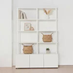 E0 아르케 시스템선반 다용도 수납 책장 1200 1단+선반 4단 DF927795