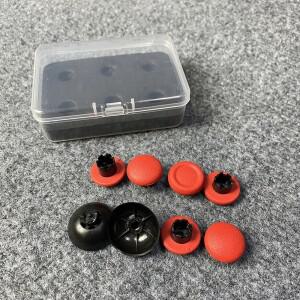 PS4 PS5 Edge 엘리트 게임 컨트롤러 핸들 호환  1세트 금속 높고 낮은 로커 캡 패들 후면 버튼 악세사리 교