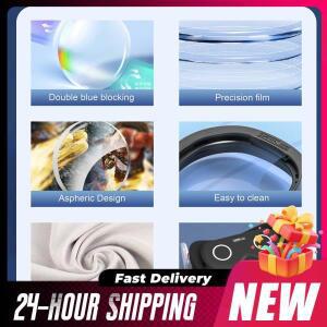 메타 퀘스트 3S용 블루라이트 차단 렌즈 김서림 방지 교체용 VR 헤드셋 미러 안경용)