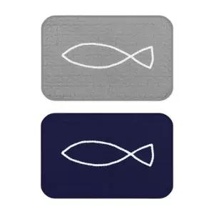 모노피쉬퀼트 순면 미끄럼방지발매트 욕실매트 화장실