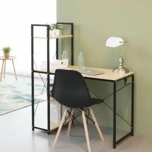 이지심플 컴퓨터책상 100 (블랙) 책상 컴퓨터 철제테이블