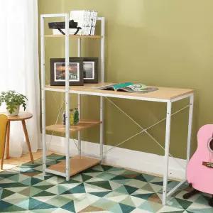 이지심플 컴퓨터책상 100 (화이트) 책상 컴퓨터 철제테이블