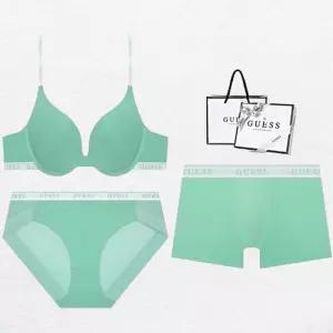 게스 언더웨어 [선물포장] 화이트밴딩 커플속옷세트 GDWBRBPDR121GR 2032087