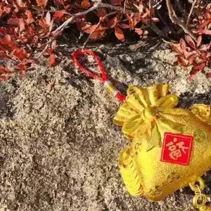 쌍문상회 복주머니 금전운 재물운 황금 걸이