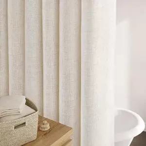 온더벨라 곰팡이방지 긴샤워커튼 무지 욕실가림막커튼