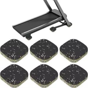 파티킬 6개 러닝머신 매트 패드 4408 기구 카펫 고밀도 홈 바닥 감소 화이트 보호 폼 방진 체육관 방음