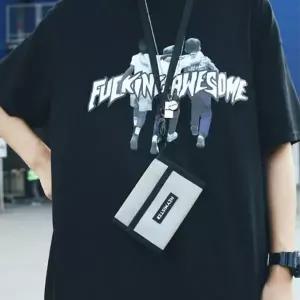 교통카드 지갑 명함홀더 카드 목걸이 슬림