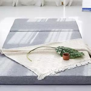 올폼 누베드 3단 HR폼 10cm 접이식토퍼 토퍼매트리스 사계절 카치온 커버 SS(슈퍼싱글)