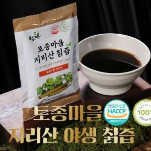 토종마을 지리산 야생 칡즙 국내산 칡 식물성 에스트로겐 사포닌 엑기스 즙 진액 농축액 60포