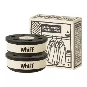 WHIFF 위프 슬림 포 드라이브 차량용 탈취제 베이지 100g x2개 / 새차선물 / 에어컨냄새제거