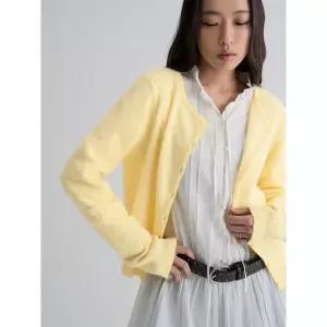 에잇세컨즈 8SECONDS 윈터 카디건 - 옐로우 137458