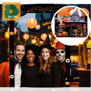 파티 할로윈포토존 생일 데코 소품 현수막 꾸미기 풍선 장식 가랜드 기념일 배경 홈파티 촬영 소품 이벤트