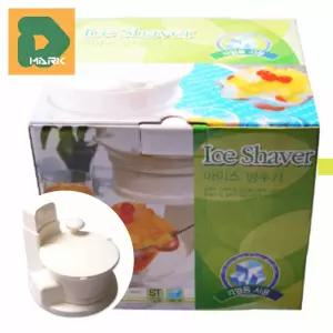 시원한형 빙수기 팥빙수 만들기 홈카페 빙수기 각얼음용 간식 주방용 제조기 아이스 수동식 제빙기 여름