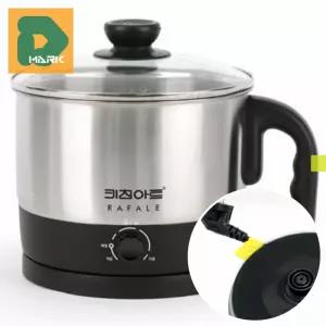 자취용 멀티포트 1.2L 간편 필수템 전기포트 자취생 캠핑용 조리 여행용 라면포트 전기냄비 스텐 1인용