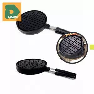 맛있는 와플팬 4구 와플메이커 캠핑용 주방가전 양면팬 가스렌지 양면후라이팬 홈베이킹 간식만들기