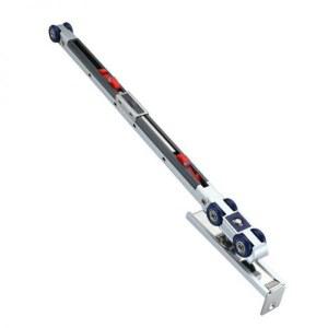 미닫이 중문 댐퍼 원슬라이딩 2열 레일 도어 풀리 침실 4륜 01