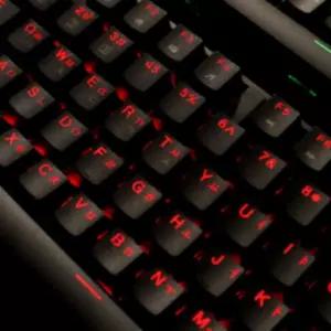 몬스타기어 MK308 키캡 블랙 한글 PBT 독거미 조약돌