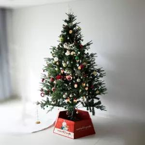 크리스마스 무장식 트리 120cm PE PVC오너먼트 소품인테리어 장식품 성탄절데코 미니 소형 선물