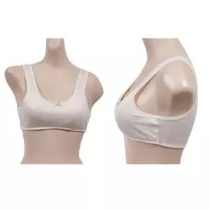 하트패턴 저자극 주니어브라 1단계 AA고등학생 초등 여고생속옷 청소년 중브래지어 여아