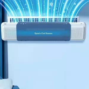 간접바람 시스템 에어컨 막이(벽걸이형)바람 자연 가드 가림막 막이 분사 활성탄필터 윈드 간편걸이식 직풍