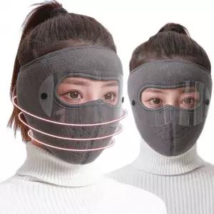 방한 라이딩 스키 안면 전체커버 마스크 귀보호 겨울 얼굴 방풍 마스크 MMs3+8mBl