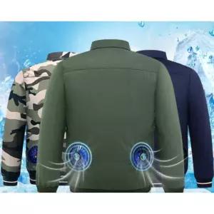 작업장 에어컨복 쿨링 냉풍조끼 근무복 냉방 작업복 쿨조끼 선풍기옷