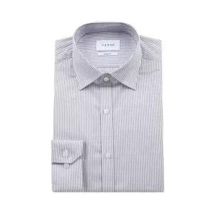 [갤러리아] 예작26년S/S(슬림핏)구김이적은 링클프리 스트라이프 남자 긴팔셔츠 YJFSUS558GY