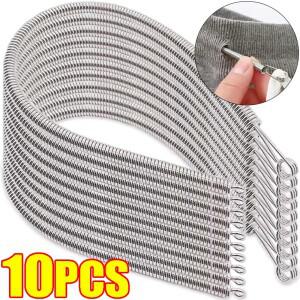 10/1피스 로프 스레딩 도구 구부릴 수있는 스프링 드로우 스트링 스레더 클립 스레드 다기능 DIY 봉제 액세