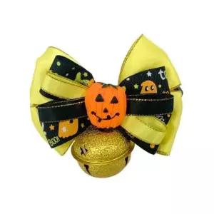 고양이목걸이 말티푸옷 푸들옷 할로윈 방울목걸이