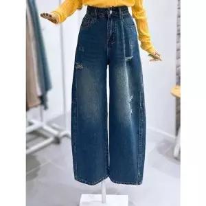 [NS홈쇼핑][레코브]데미지 커브 데님팬츠(LG31F3DP518X)[35701343]