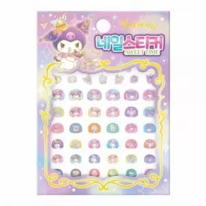 쿠로미 캐릭터 네일 아트 스티커 스윗타임 디자인 캐릭터스티커 칭찬스티커 유아스티커
