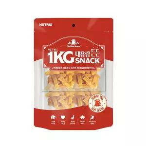 [뉴트리오]강아지 대용량 간식 든든스낵 치킨고구마 1kg