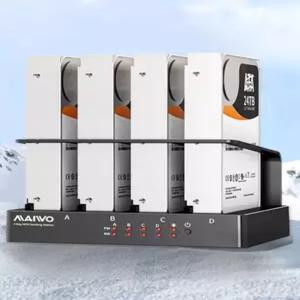 외장하드리더기 4구 클론 도킹 컨버터 HDD 복제 듀얼