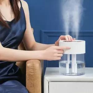 ( )휴대용 3구 가습기 USB 책상 원룸 아이방 대용량 2L