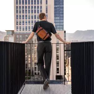 [내일도착] 원더드 카메라 슬링백 로그 6L V2 세도나 오렌지