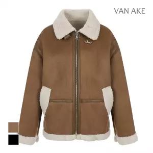 [반에이크] 오버핏 무스탕점퍼_VB42HCQ302Z