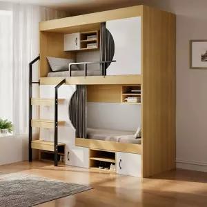 이층 저상형 프레임 침대 이층침대 기숙사 서랍형