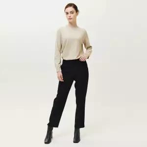 나이스클랍 뒷밴딩 일자핏 팬츠  A234MWP915