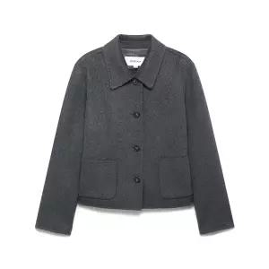 나이스클랍 카라 핸드메이드 숏 자켓 A261PWC102