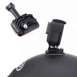 액션캠 곡면 접착 마운트 거치대 헬멧 블랙박스 고프로 호환 안전모 자전거