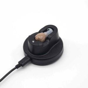 충전식 음성 이어 청력 싱글