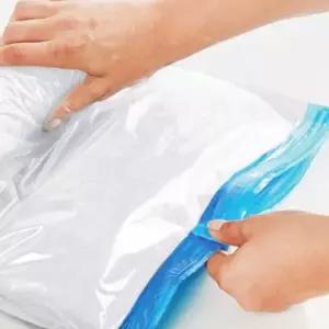 캠핑압축 여행정리 옷수납 진공보관 의류팩 40x60cm 하이킹진공팩 WFM64FA