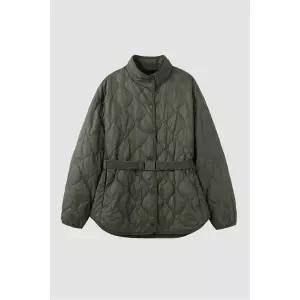 [코오롱스포츠] 25SS 여성 중기장 패딩 재킷 TVJJS25402KHA