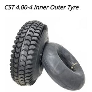 CST 4.004 내부 외부 타이어 4 00 4 전기 스쿠터용 호환수레 자전거 ATV 쿼드 고 카트