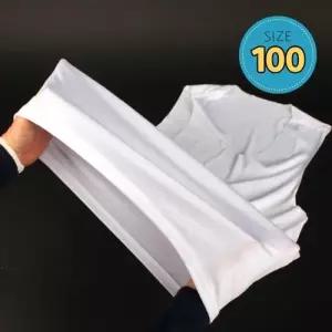 100 V넥 남자 이너나시 화이트 심리스 WFM6T1O