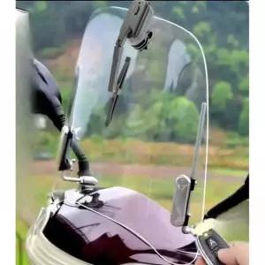 스쿠터 와이퍼 오토바이 빗물닦이 앞유리 전기자전거 쉴드 레인 캐노피