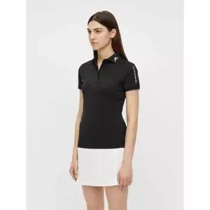 [하프클럽/타이틀리스트]제이린드버그 여성용 반팔 블랙 셔츠 기능성