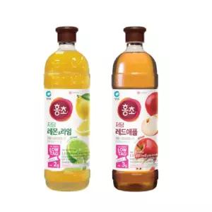 홍초 저당 기능성 레몬라임 1.5L 레드애플 1.5L